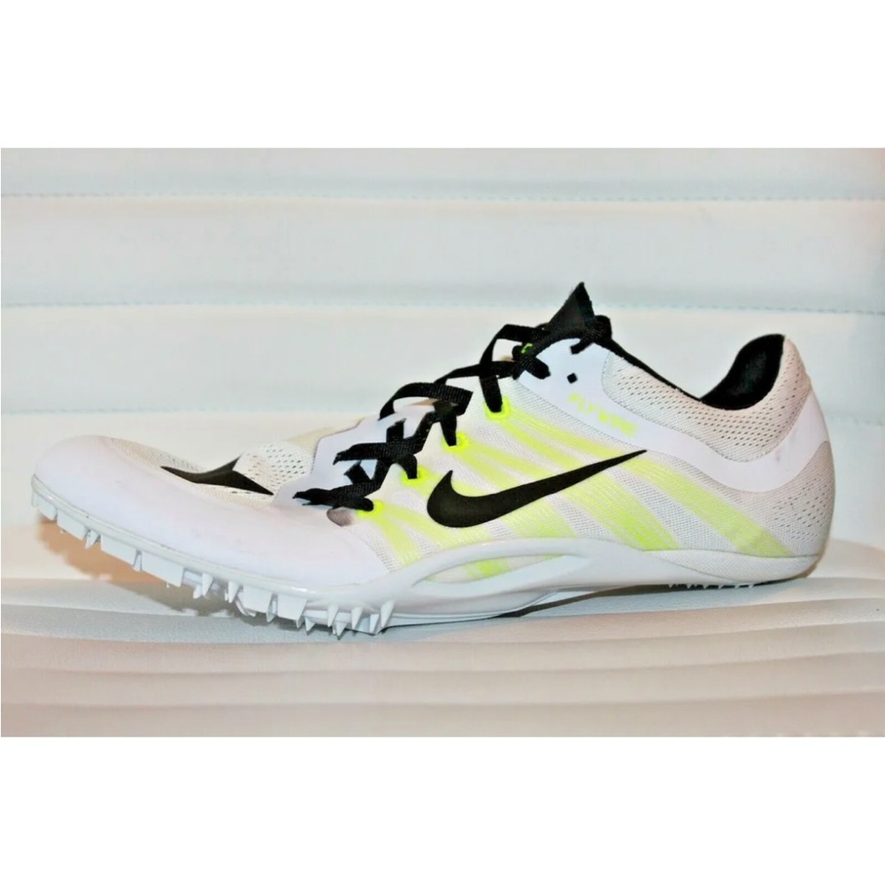 Nike JA Fly Unisex Track Spikes Flywire White Men's Womens Cleats MSRP $125 NEW